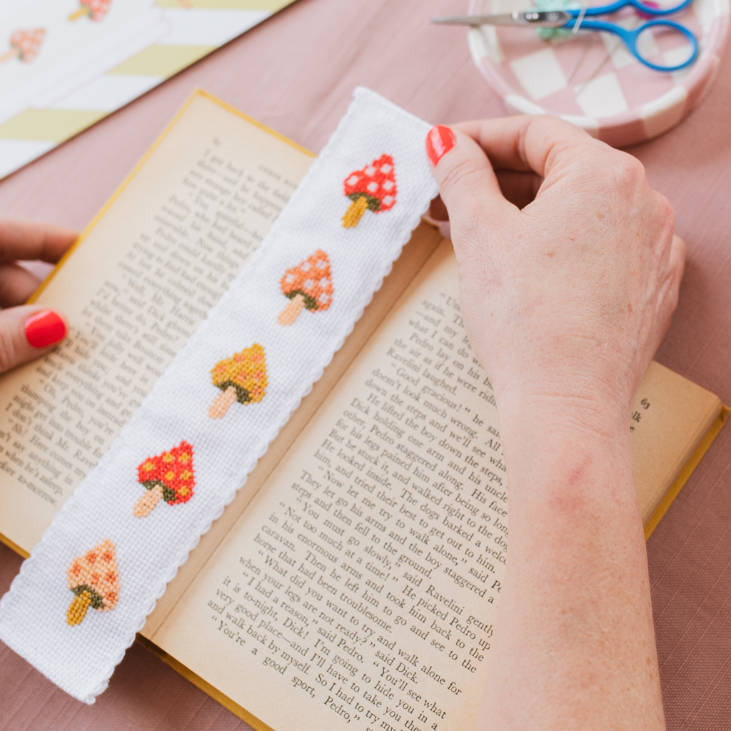 Toadstool Bookmark PDF Pattern – Instant Download