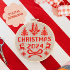 Annual Christmas Cross Stitch Pattern 2024/2025 - PDF Download