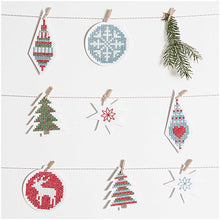 Load image into Gallery viewer, Christmas Embroidery Cards