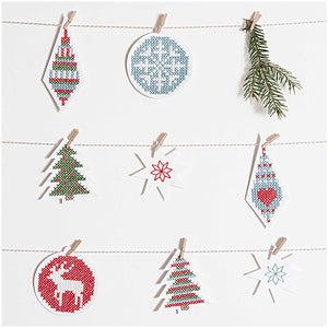 Christmas Embroidery Cards