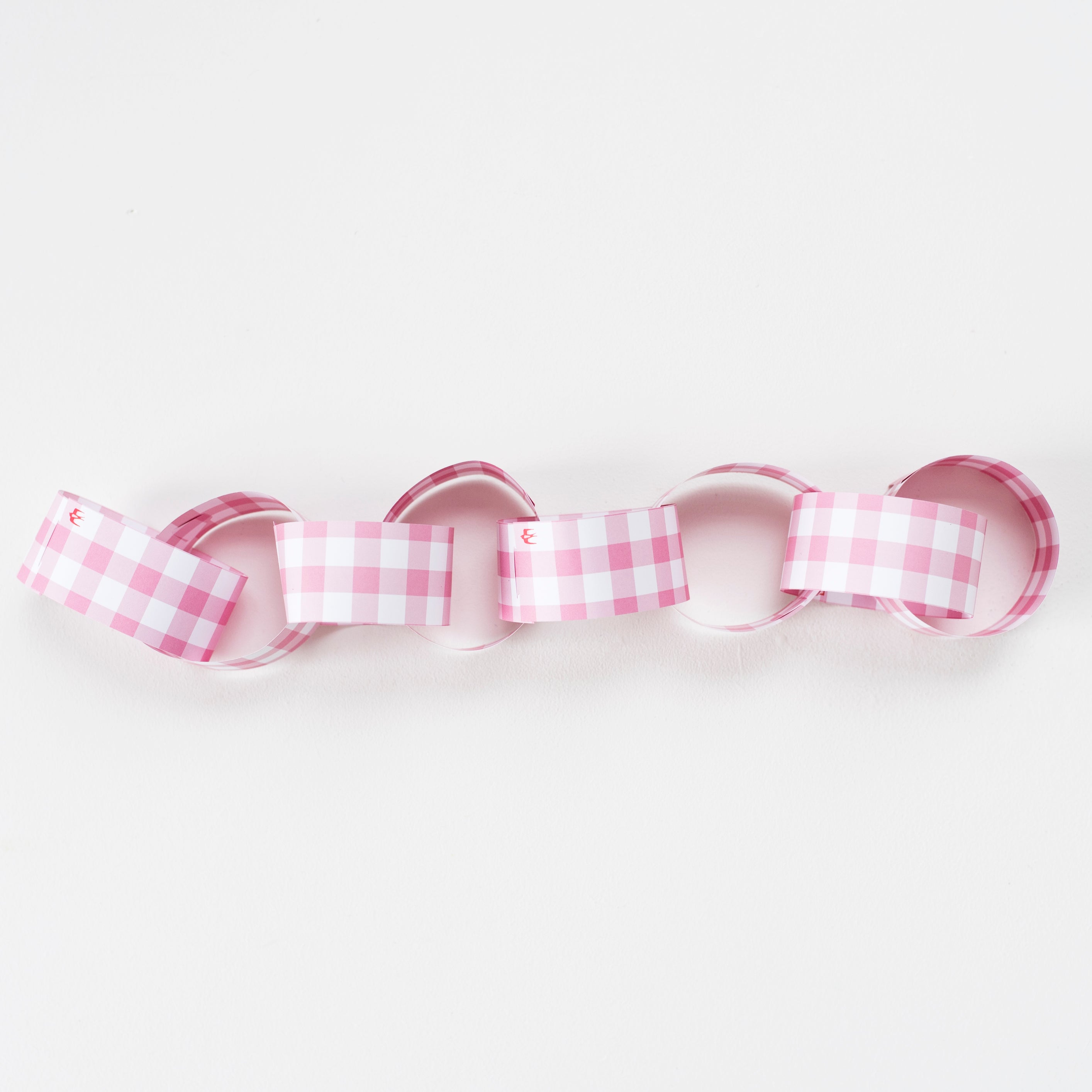 Gingham Paper Chain Kit