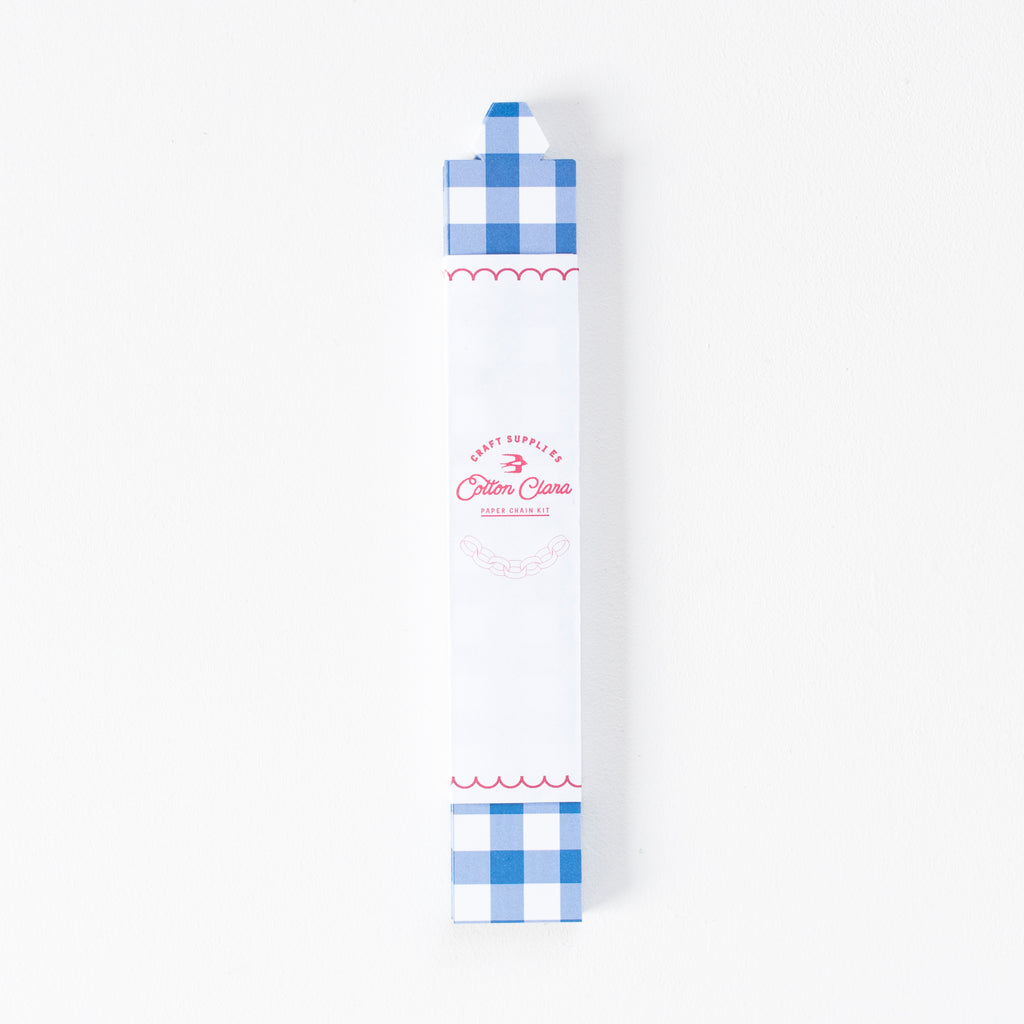 Gingham Paper Chain Kit