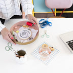 Help Each Other Grow Embroidery Hoop Kit