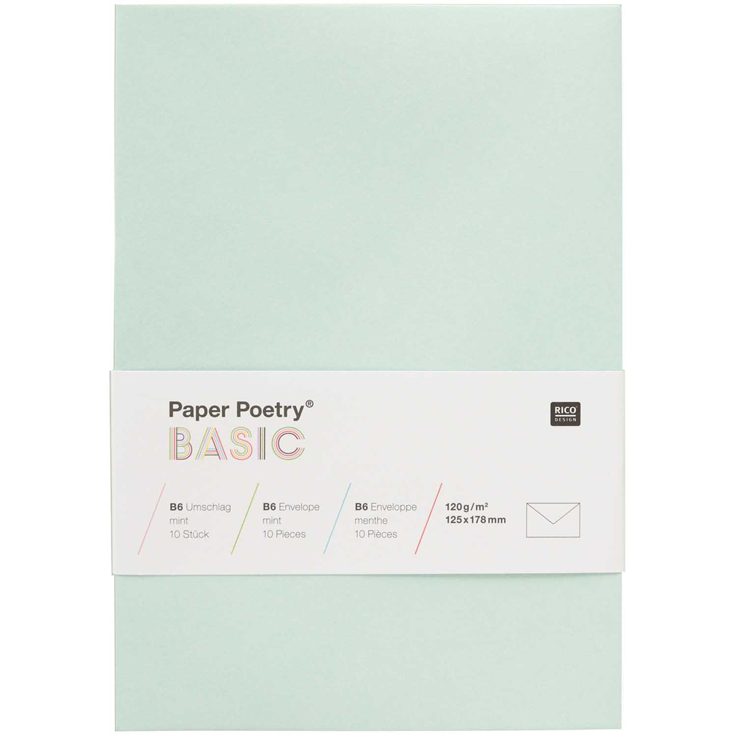 Mint B6 Envelopes
