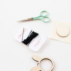 Wooden Rabbit Mini Embroidery Hoop