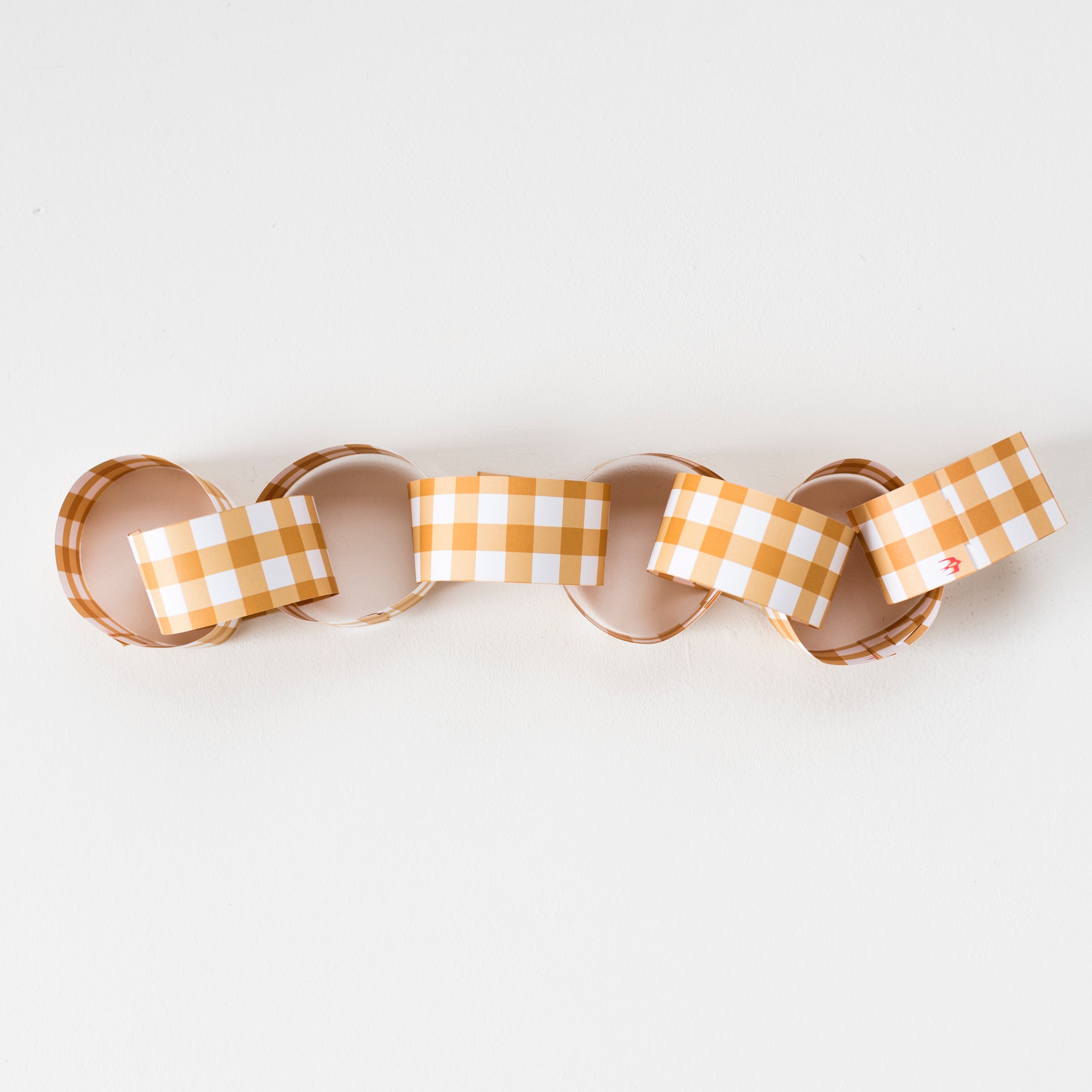 Gingham Paper Chain Kit