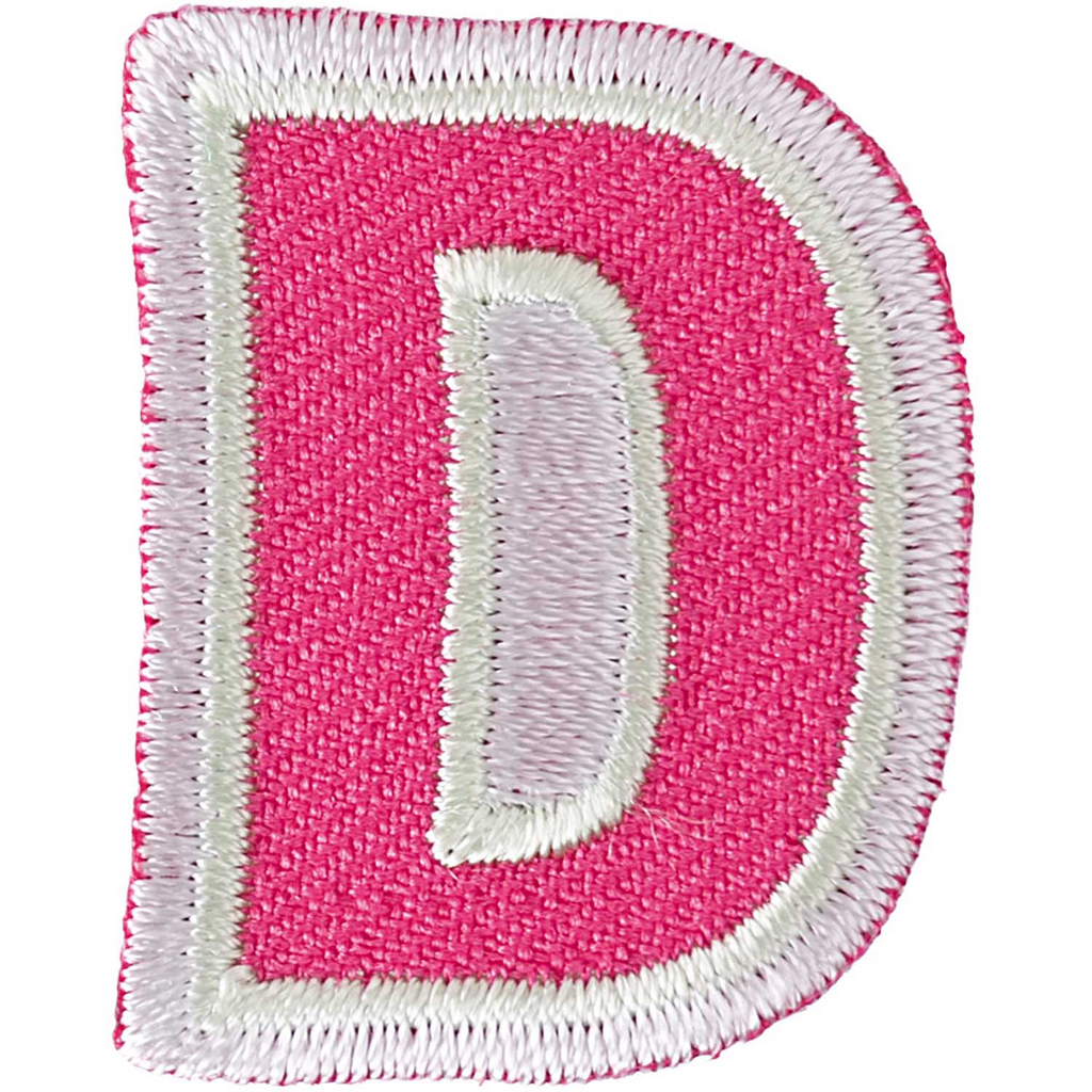 Iron on Alphabet Patches