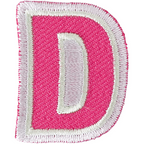 Iron on Alphabet Patches