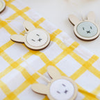 Wooden Rabbit Mini Embroidery Hoop