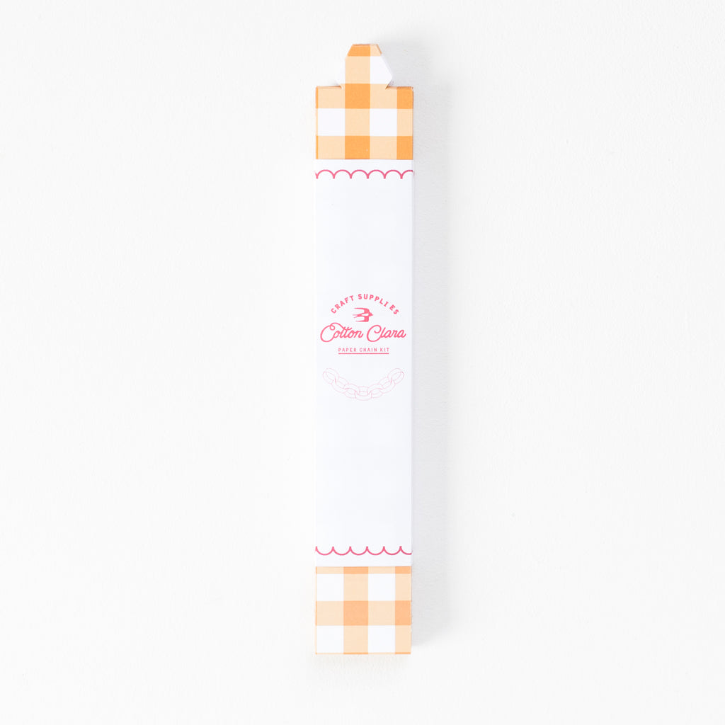 Gingham Paper Chain Kit