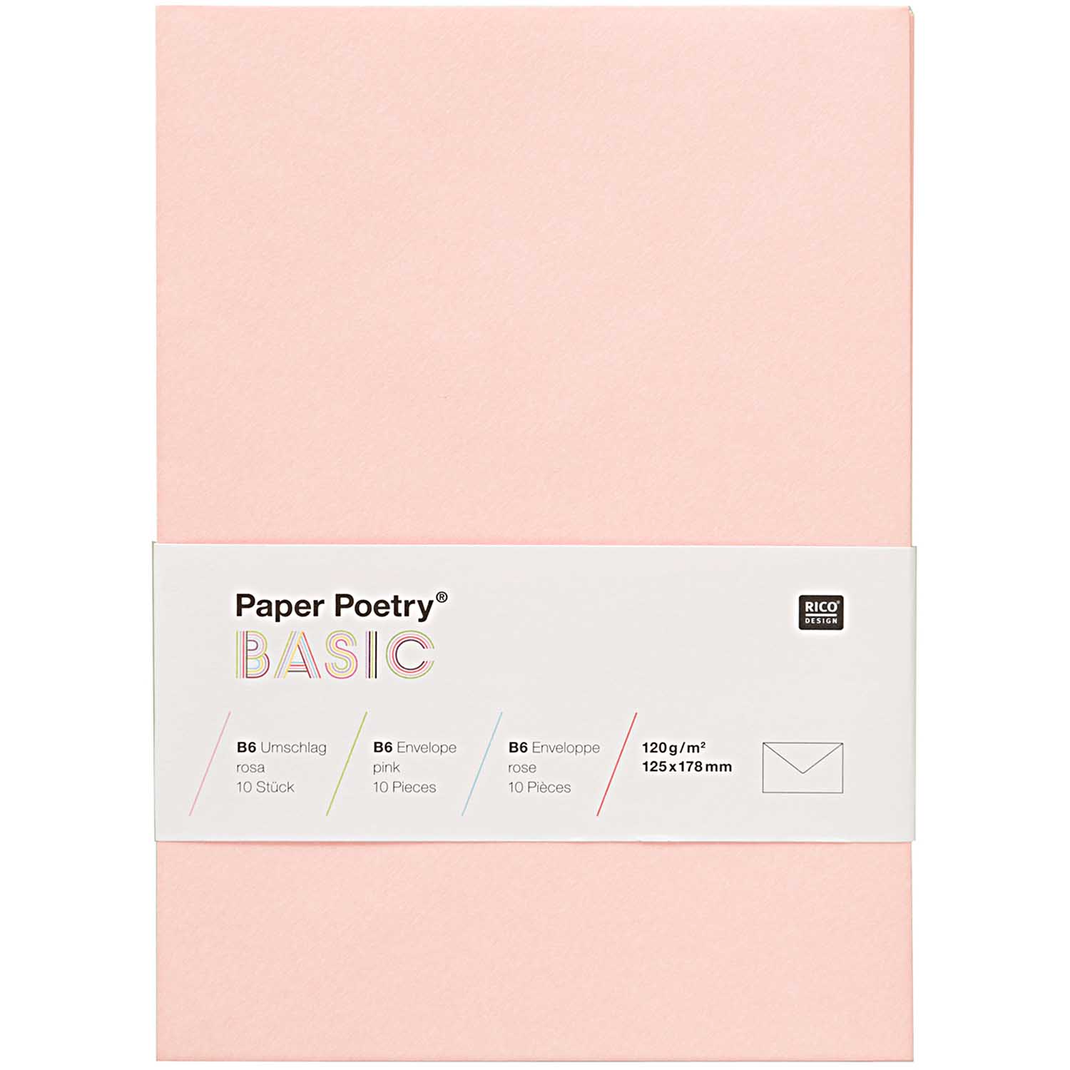 Pink B6 Envelopes