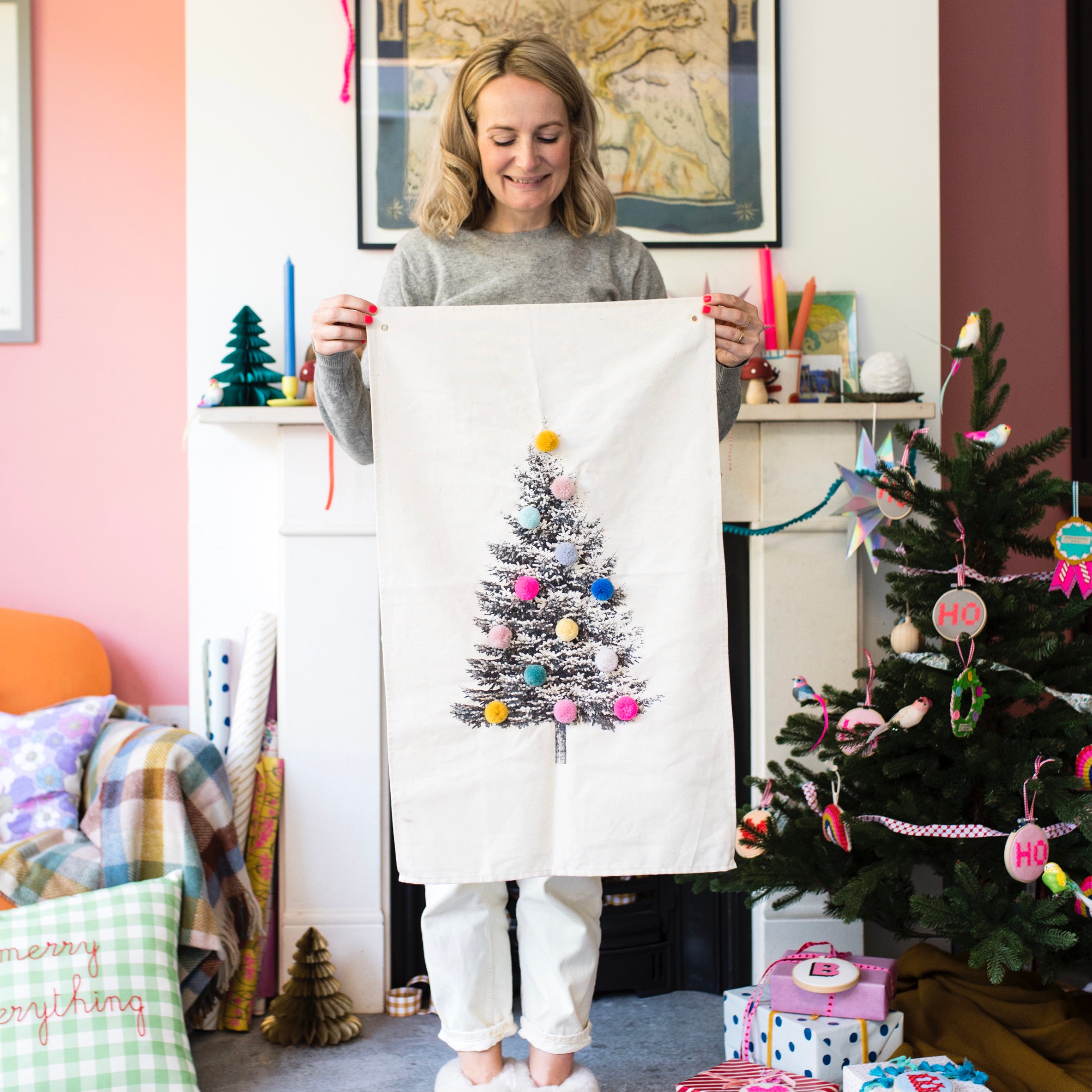 Christmas Tree Wall Hanging