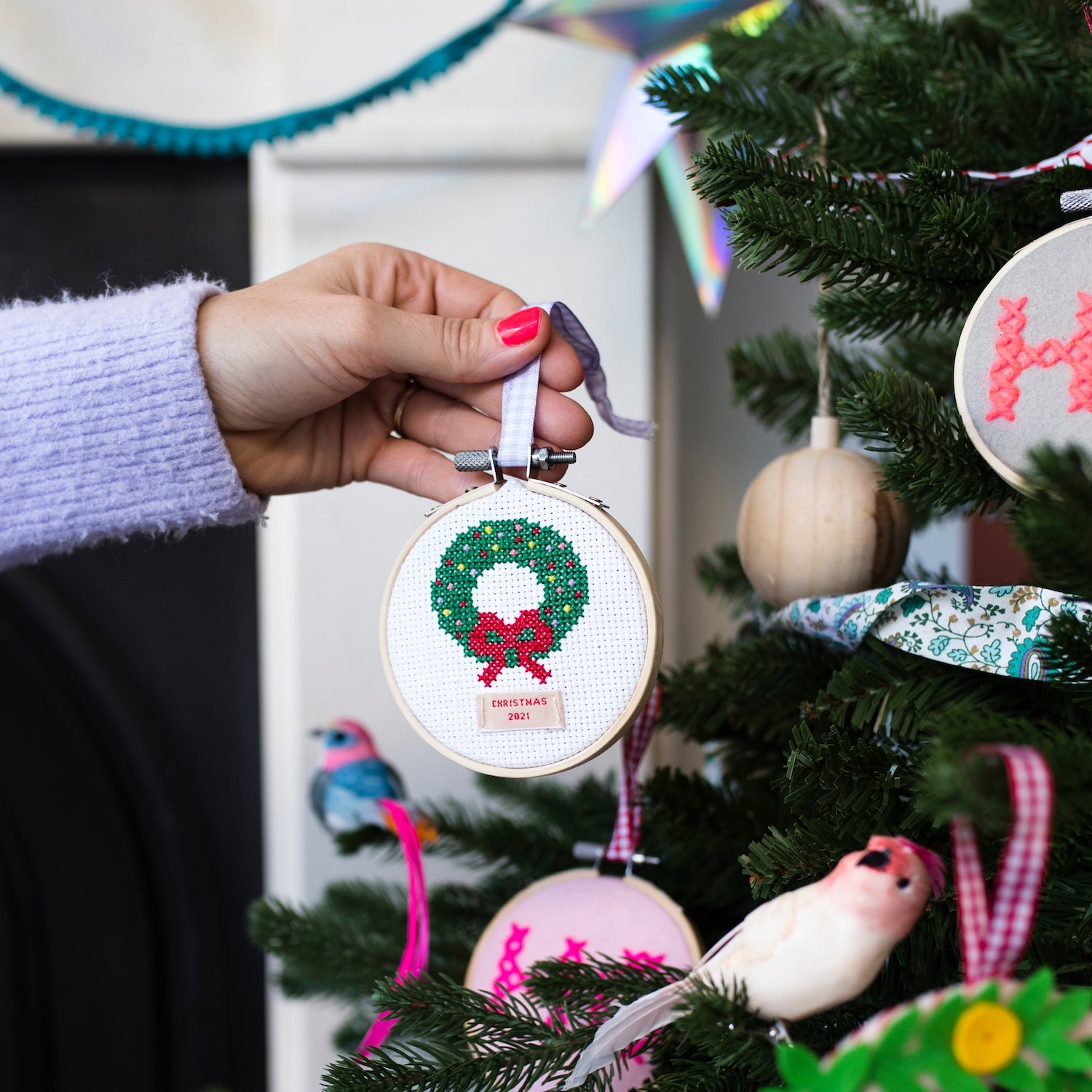 Wreath Cross Stitch Kit 4