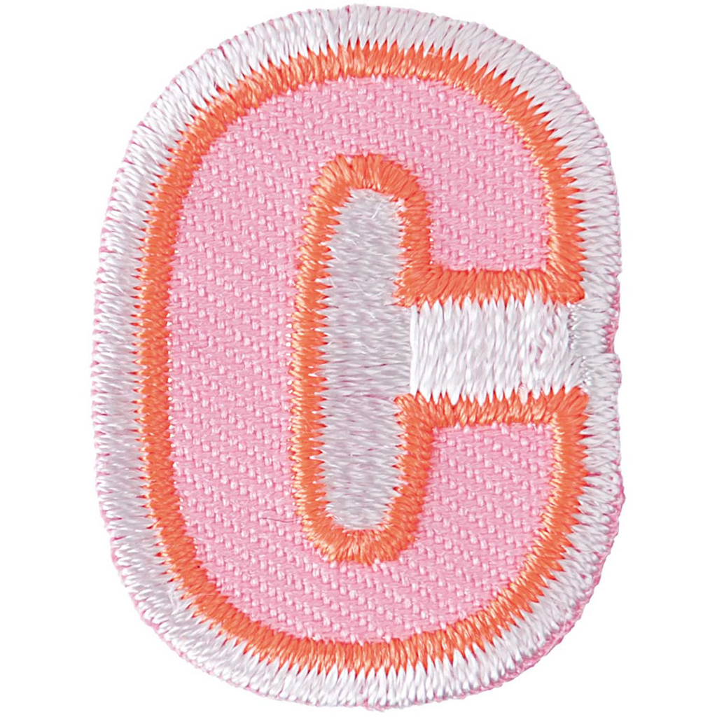 Iron on Alphabet Patches