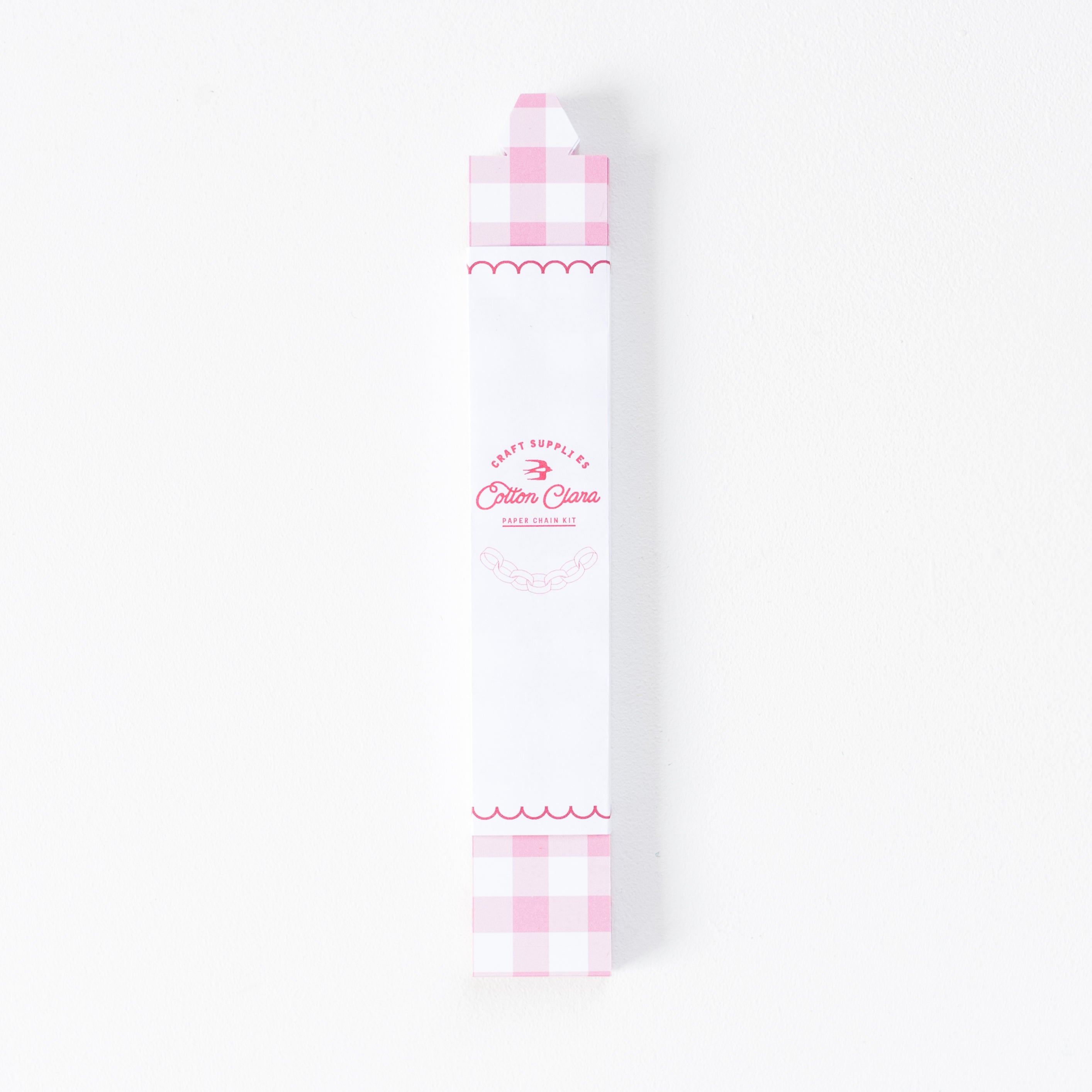 Gingham Paper Chain Kit