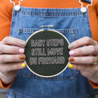 Baby Steps Embroidery Hoop Kit