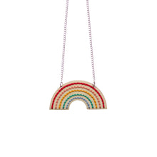 Load image into Gallery viewer, Rainbow Necklace Embroidery Board Kit