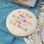It's the Most Wonderful Time Cross Stitch Kit