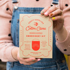 Childrens Craft Embroidery Bundle Rainbow Banner Board box