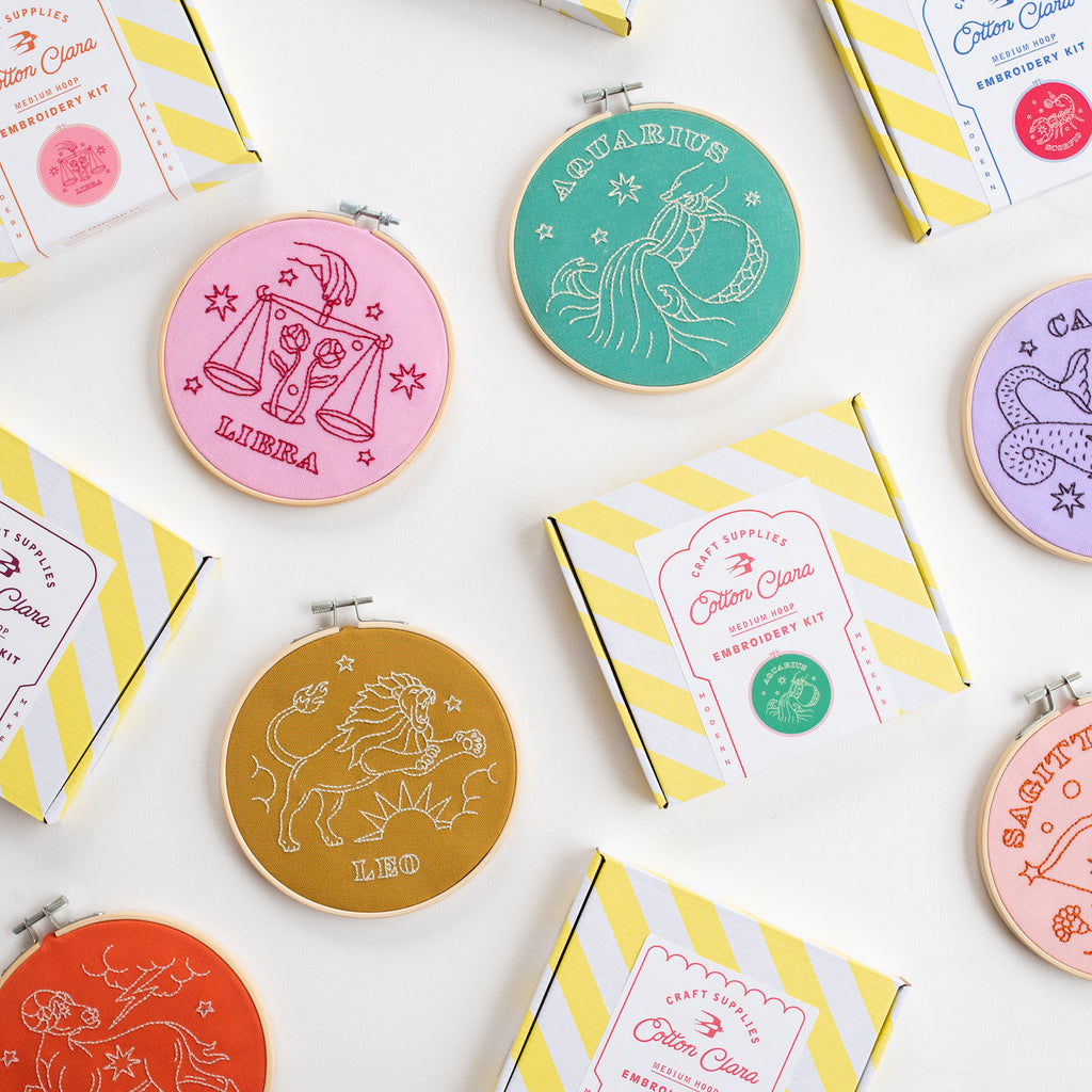 Libra Embroidery Hoop Kit