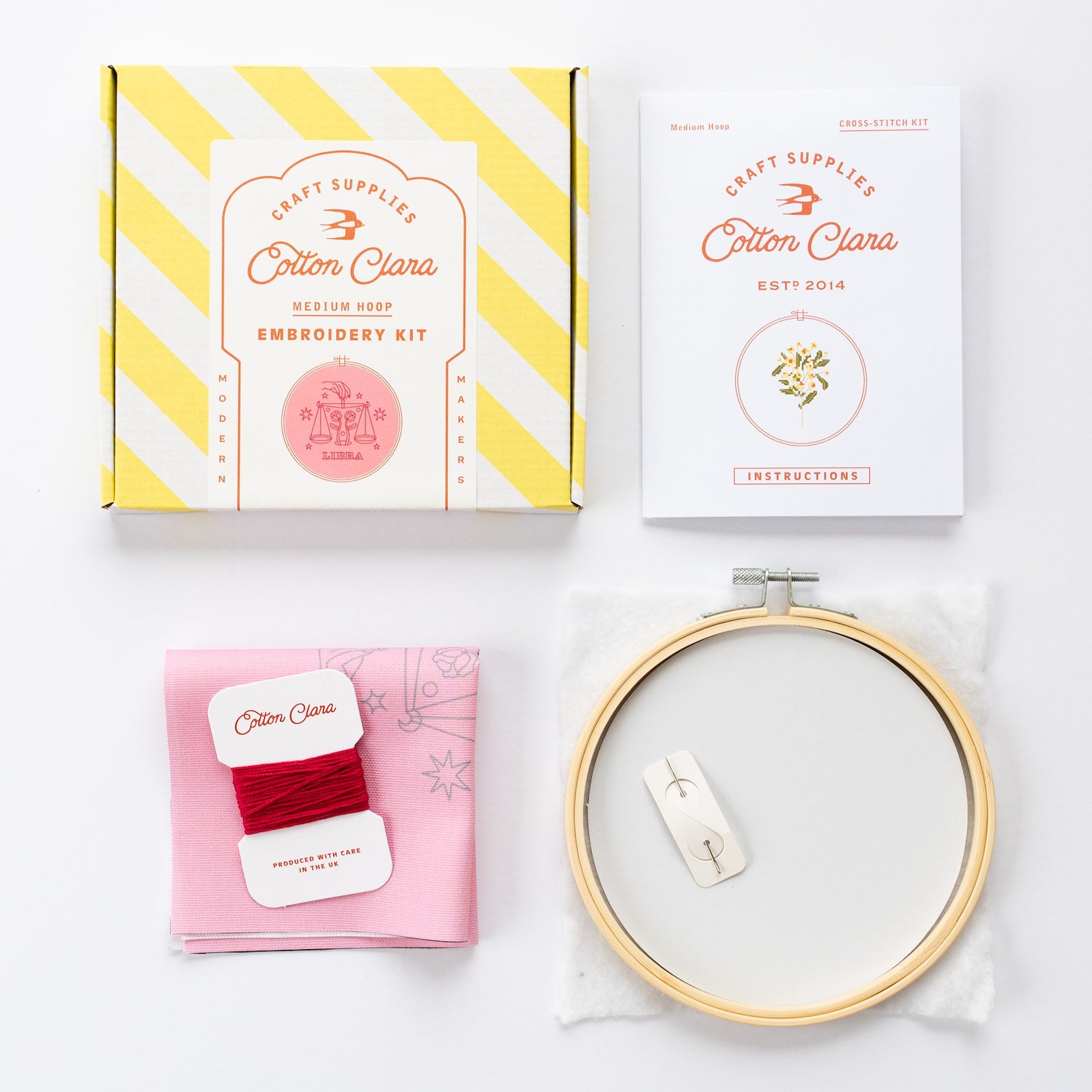 Libra Embroidery Hoop Kit