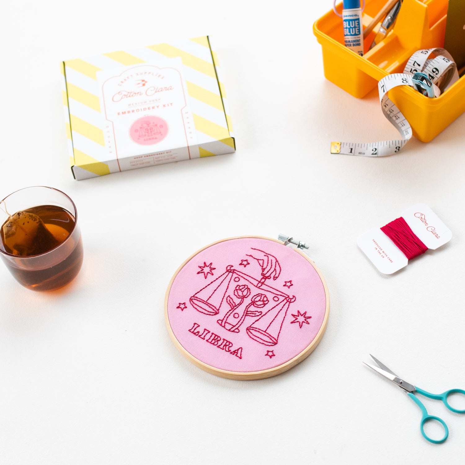Libra Embroidery Hoop Kit