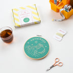 Aquarius Embroidery Hoop Kit