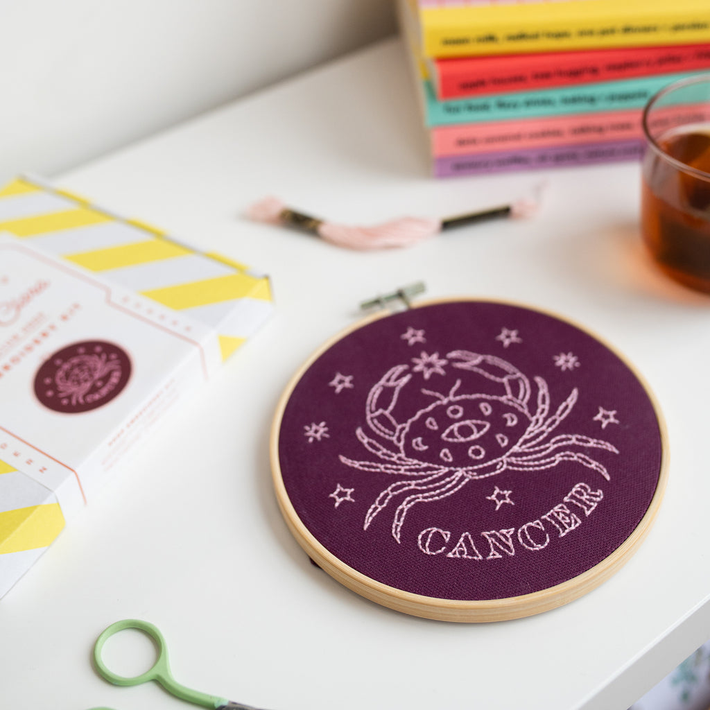 Cancer Embroidery Hoop Kit