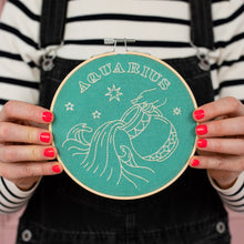 Load image into Gallery viewer, Aquarius Embroidery Hoop Kit