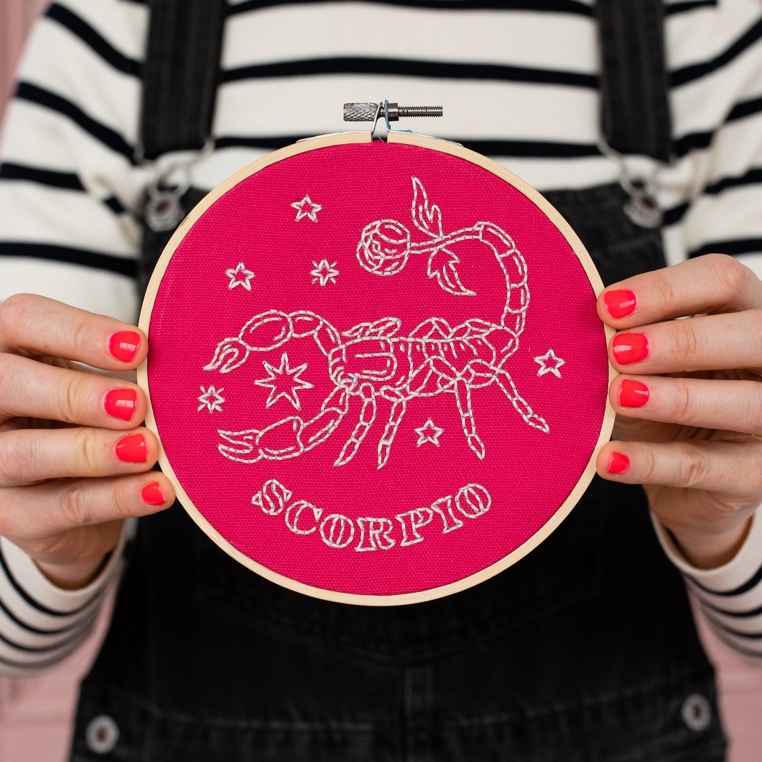 Scorpio Embroidery Hoop Kit