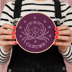 Cancer Embroidery Hoop Kit