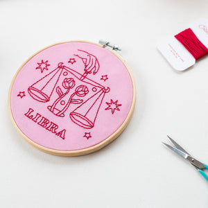 Libra Embroidery Hoop Kit