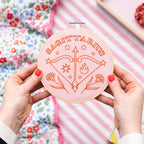 Sagittarius Embroidery Hoop Kit