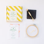 Be Bold Embroidery Hoop Kit