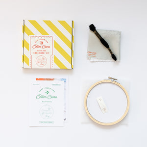 Stronger Together Embroidery Hoop Kit