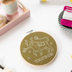 Taurus Embroidery Hoop Kit