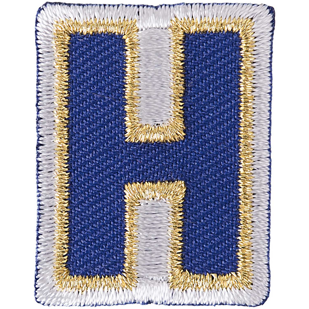 Iron on Alphabet Patches
