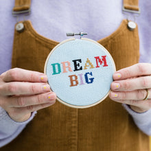 Load image into Gallery viewer, Dream Big Cross Stitch Kit