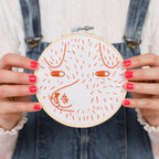 Donna Wilson Scamp The Dog Hoop Embroidery Kit