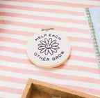 Help Each Other Grow Embroidery Hoop Kit