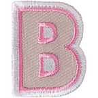 Iron on Alphabet Patches