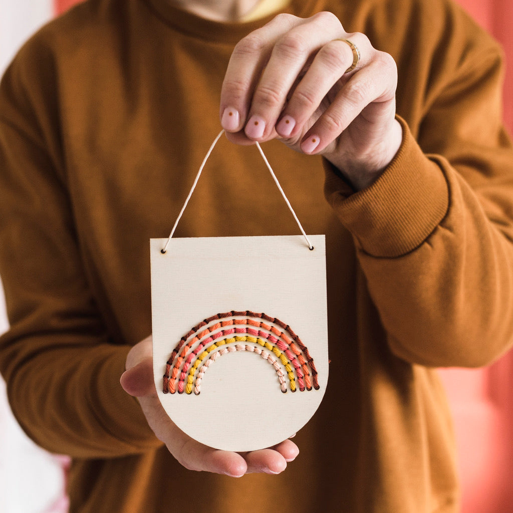 Rainbow Embroidery Board Kit