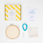 Forget Me Not Embroidery Hoop Kit