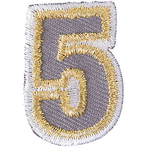 Iron on Number Patches