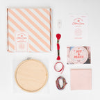 Joy and Peace Embroidery Hoop Kit