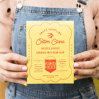 Kindness wooden board embroidery kit packaging