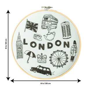 London x Maptote Embroidery Kit