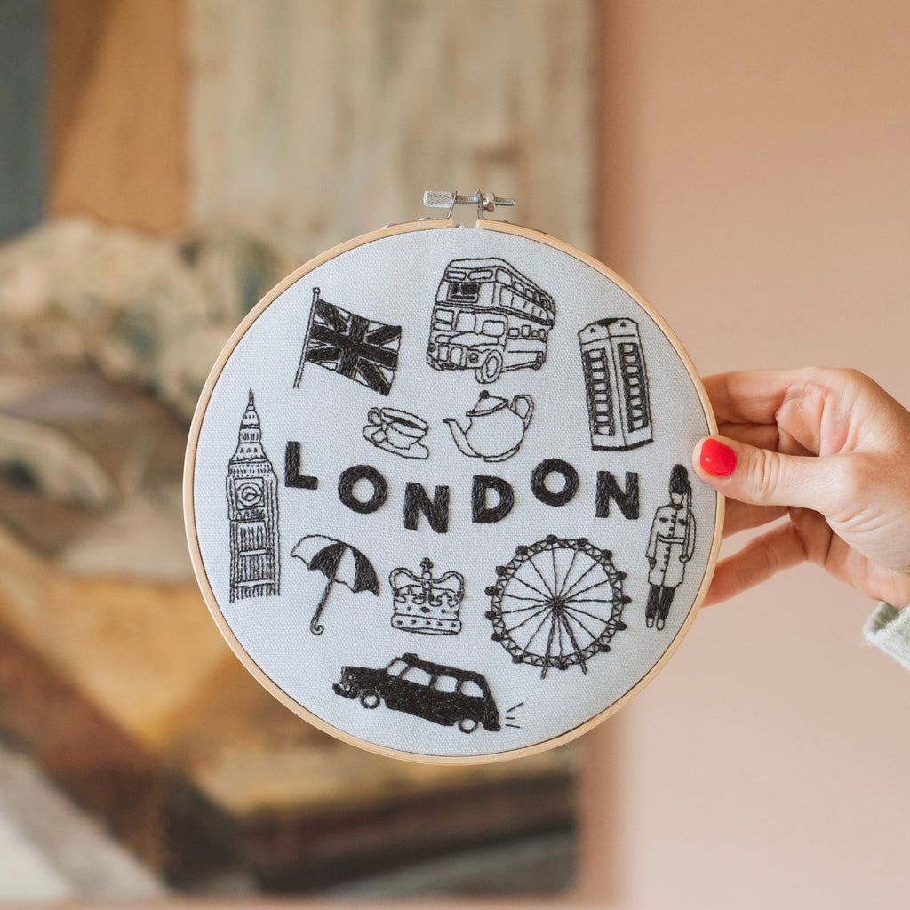 London x Maptote Embroidery Kit