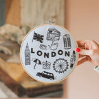 London x Maptote Embroidery Kit