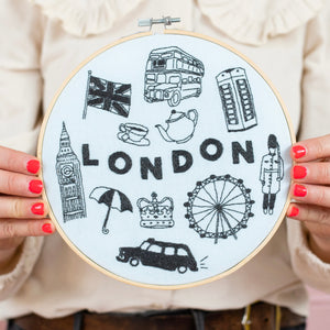 London x Maptote Embroidery Kit